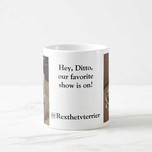 Rex und dito Tasse (Mittel)