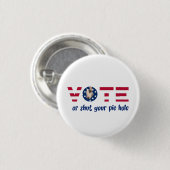 Rex Vote Button (Vorne & Hinten)