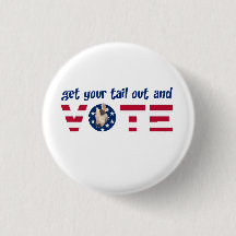 Rex Vote Button, Schwanz