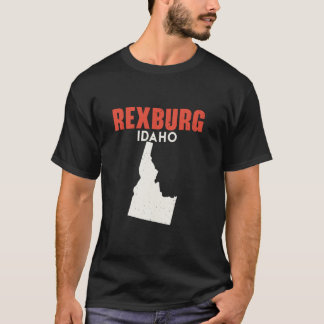 Rexburg Idaho USA Staat Amerika Reisen Idahoan T-Shirt