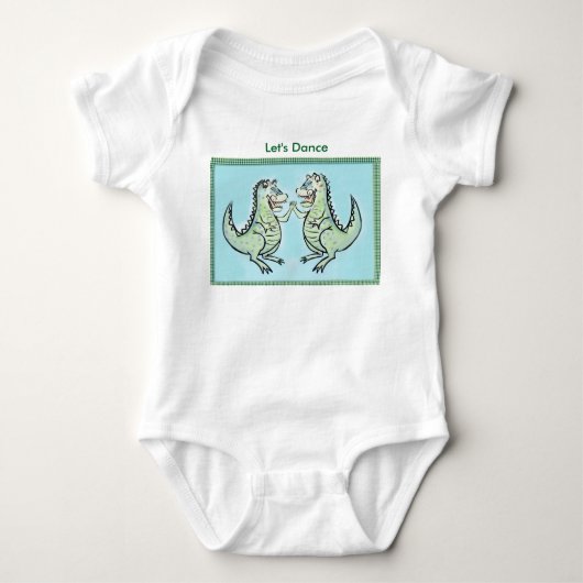 Rexie und Rex Baby Strampler (Vorderseite)