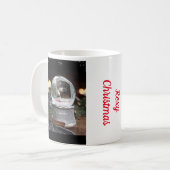 Rexische Weihnachtszeit-Tasse Kaffeetasse (Vorderseite Links)