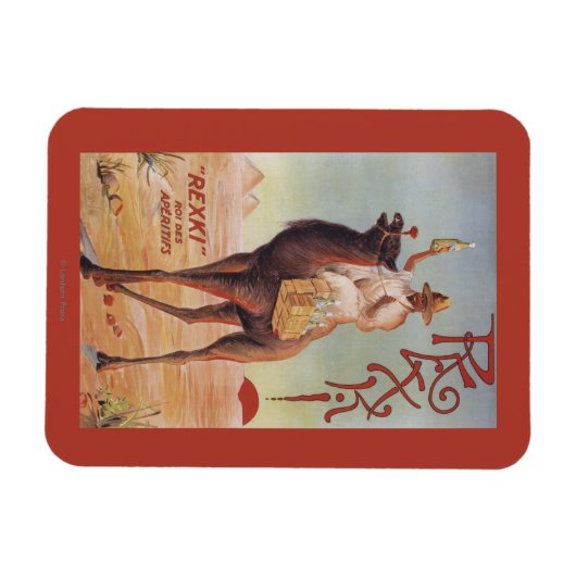 Rexki - King of Before Dinner Liquors Magnet (Horizontal)