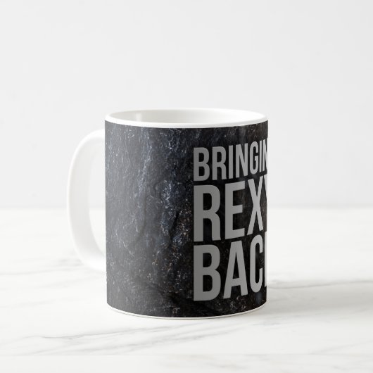 Rexy Back Tasse (Vorderseite Links)