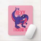 Rexy Pun Mousepad (Mit Mouse)