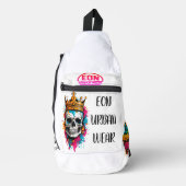 rey calavera crossbody bag (Vorderseite)