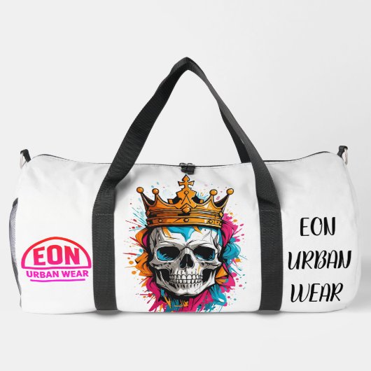 rey calavera duffle bag (Rückseite)