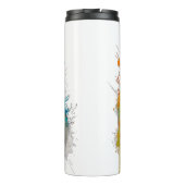 Rey de la Selva: Majestuoso Gorila Espald Thermosbecher (Rückseite)