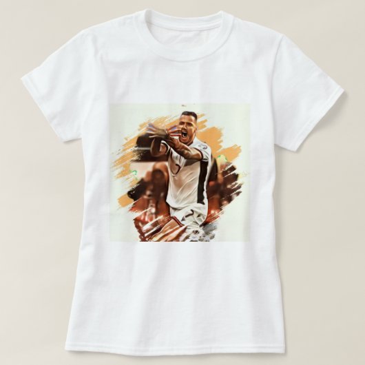 Rey Manaj goal celebration T-Shirt (Design vorne)