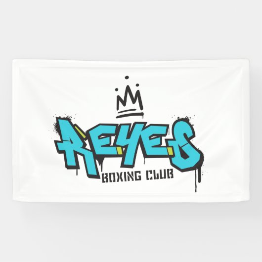 Reyes Boxing Club Banner (Horizontal)