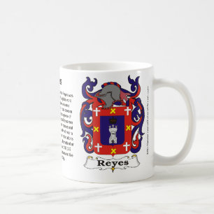 Reyes-Familienwappen-Tasse Kaffeetasse