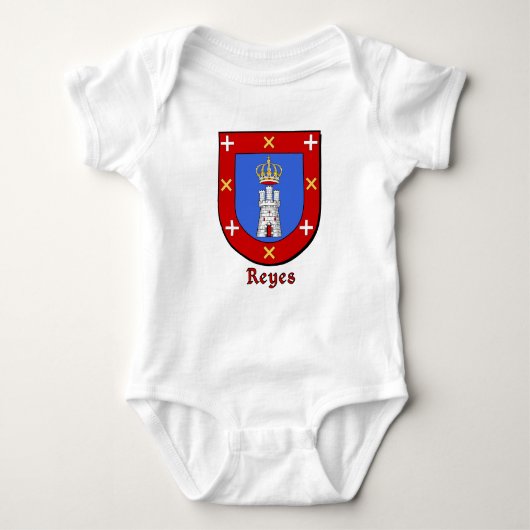 Reyes Family Shield Baby Strampler (Vorderseite)