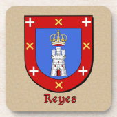 Reyes Family Shield Getränkeuntersetzer (Vorderseite)