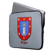 Reyes Family Shield Laptopschutzhülle (Vorderseite Links)