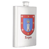 Reyes Heraldic Shield Flachmann (Rechts)