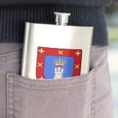 Reyes Heraldic Shield Flachmann (Beispiel)