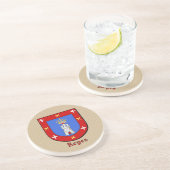 Reyes Heraldic Shield Getränkeuntersetzer (Seite)