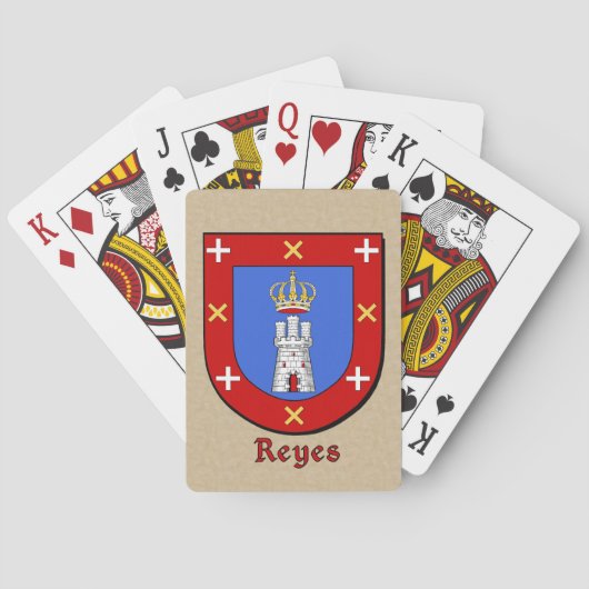 Reyes Heraldic Shield Spielkarten (Rückseite)