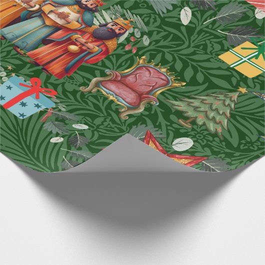 Reyes Magos de Oriente Geschenkpapier (Ecke)