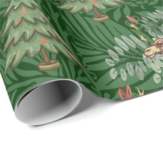 Reyes Magos de Oriente Geschenkpapier (Rolleneckpunkt)