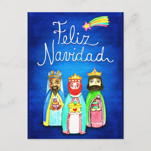 Reyes magos Postcard Postkarte (Vorderseite)