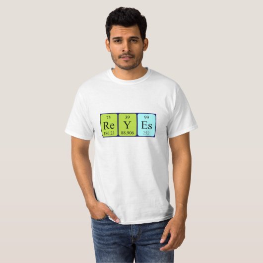 Reyes Periodenname Shirt (Vorne ganz)