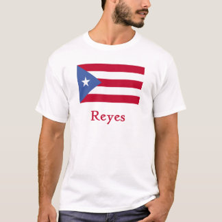 Reyes-Puertorikaner-Flagge T-Shirt