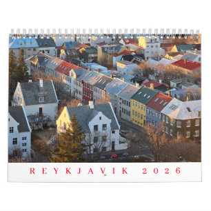 Reykjavik 2026 Kalender