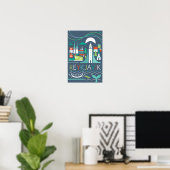 Reykjavik Druck Poster (Heimbüro)