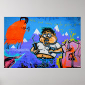 Reykjavik Graffiti Poster (Vorne)