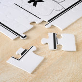 Reykjavik Iceland City Map Mod Minimalist Puzzle (Seite)