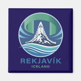 Reykjavik Iceland Europe Magnet