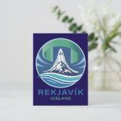 Reykjavik Iceland Europe Postkarte (Stehend Vorderseite)