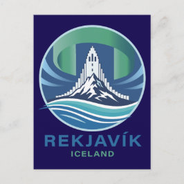 Reykjavik Iceland Europe Postkarte