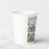 Reykjavik Iceland multiview  Pappbecher (Rechts)