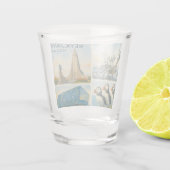 Reykjavik Iceland multiview  Schnapsglas (Rückseite)