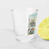 Reykjavik Iceland multiview  Schnapsglas (Links)