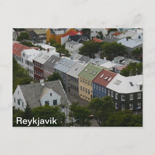 Reykjavik Iceland Postcard Postkarte (Vorderseite)