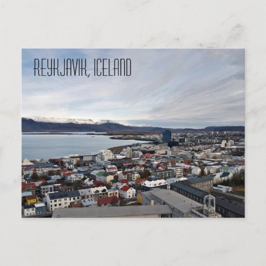 Reykjavik, Iceland Postkarte (Vorderseite)