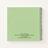 Reykjavik Island, Billardwendelheft von Pola Notizblock (Rückseite)