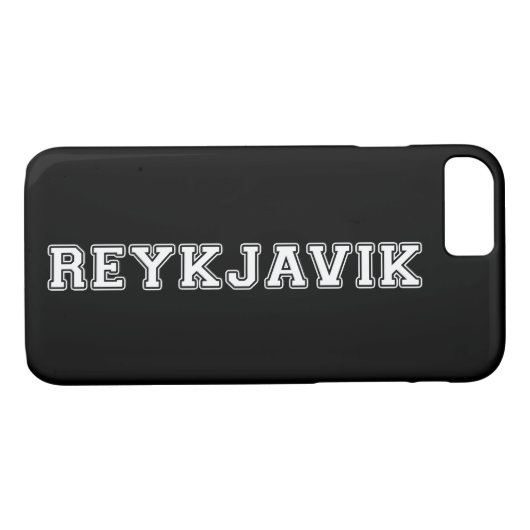 Reykjavik Island Case-Mate iPhone Hülle (Rückseite (Horizontal))
