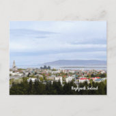 Reykjavik Island City Foto Text Postkarte (Vorderseite)