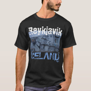 Reykjavík Island, Cool Graffiti Street art T-Shirt