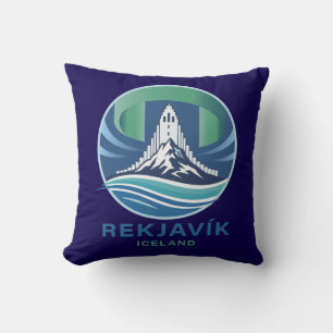 Reykjavik Island Europa Kissen
