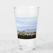 Reykjavik Island Europe Travel Foto Glas (Rückseite)