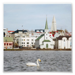 Reykjavik Island Fotodruck