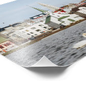 Reykjavik Island Fotodruck (Ecke)