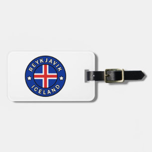 Reykjavik Island Gepäckanhänger