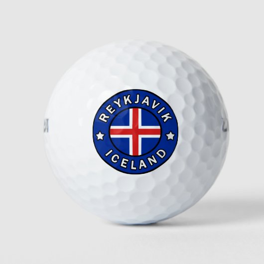 Reykjavik Island Golfball (Vorderseite)