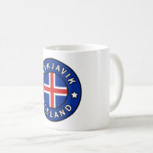 Reykjavik Island Kaffeetasse (VorderseiteRechts)